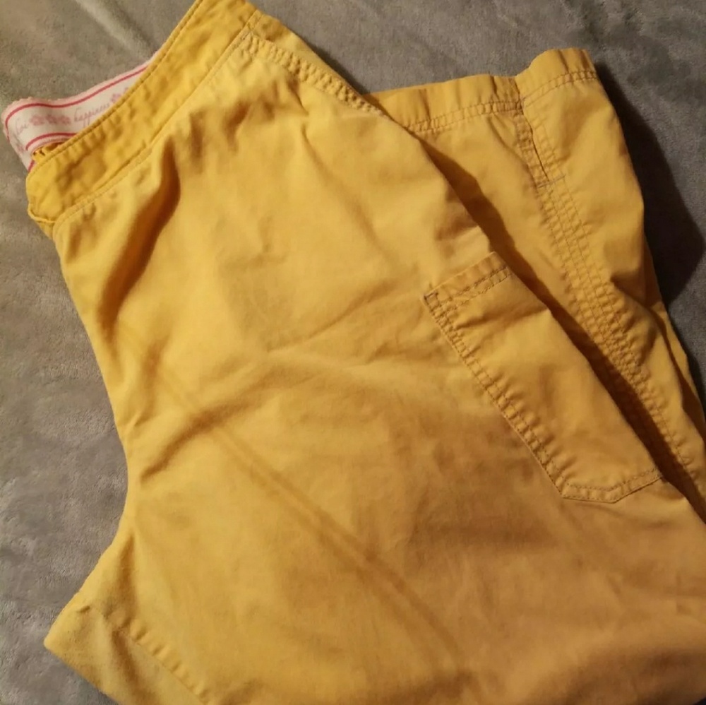 Women's Apricot Colored 2XL koi Scrub Pants EUC